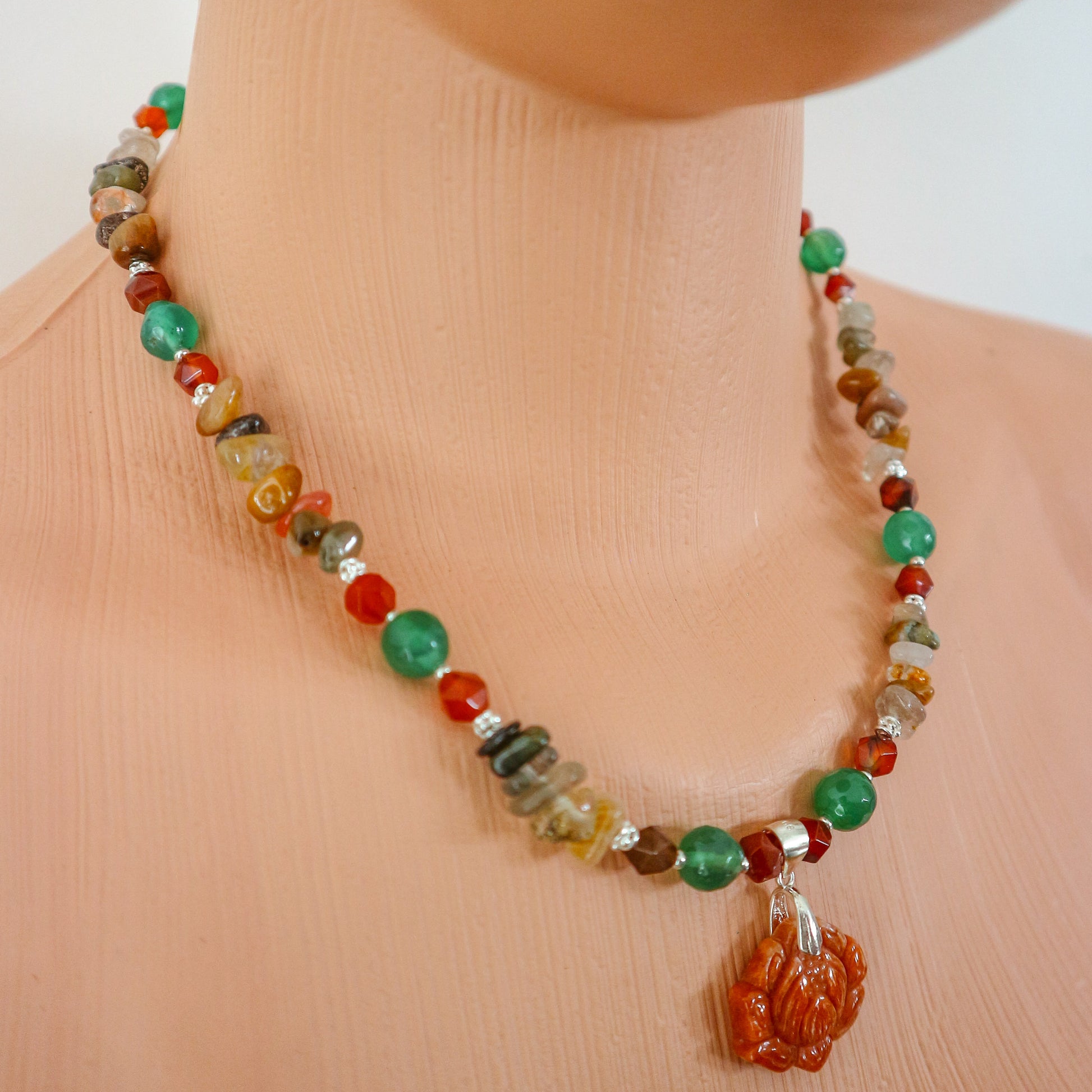 Autumn Pond Necklace