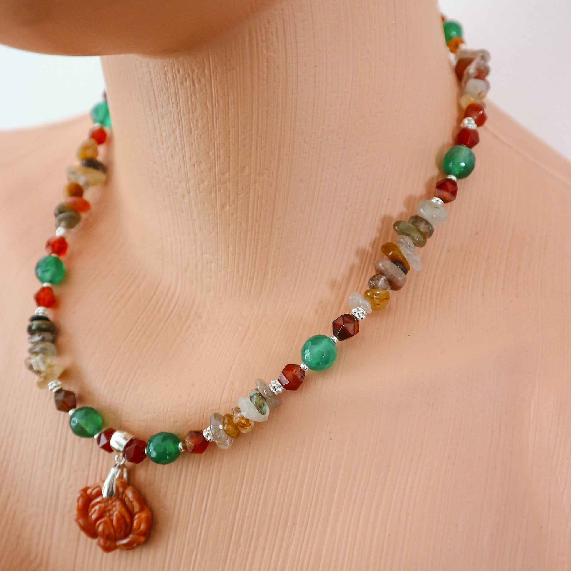 Autumn Pond Necklace