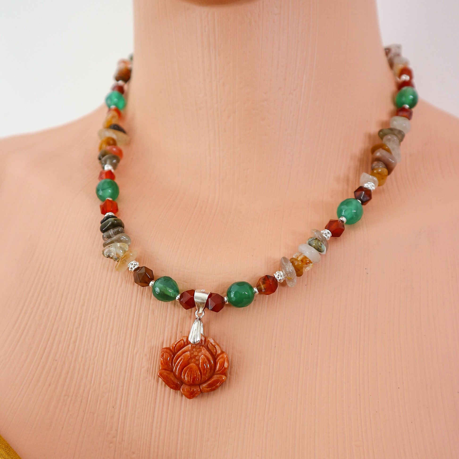 Autumn Pond Necklace